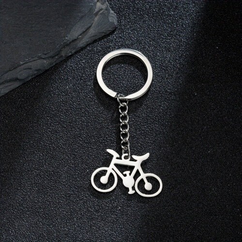 Porte-clés pendentif mini vélo 1
