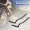 Lightweight carbon fiber bicycle handlebar for fixed gear bikes 2