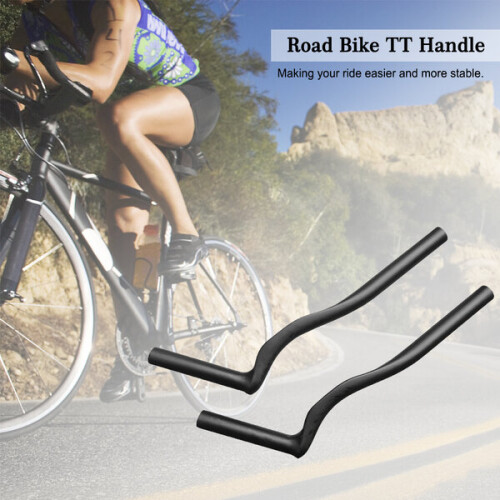 Lightweight carbon fiber bicycle handlebar for fixed gear bikes 1