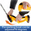 Cordless Grass Trimmer 110-240V EU Plug Rechargeable Handheld Grass Trimmer 5