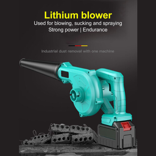 3.0 AH Cordless Mini Leaf Blower, Electric Handheld Dust Blower 1
