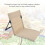 Sedia da esterno, beige 4