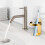 Support mural pour brosse à dents électrique, support mural en acier inoxydable 2