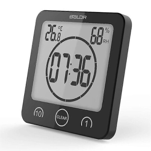 Badezimmeruhr, Duschwecker, Digitaluhr