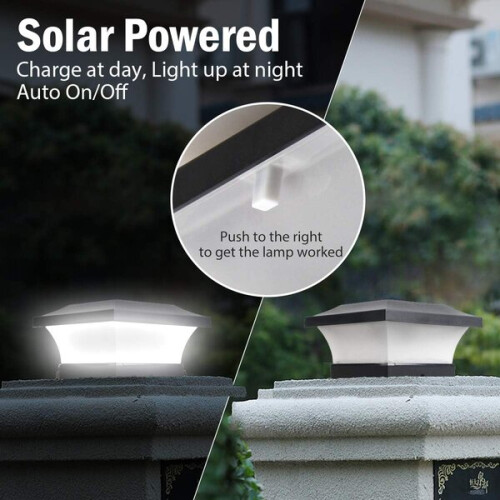 Farola solar LED Hetang Yuese, impermeable, para 1