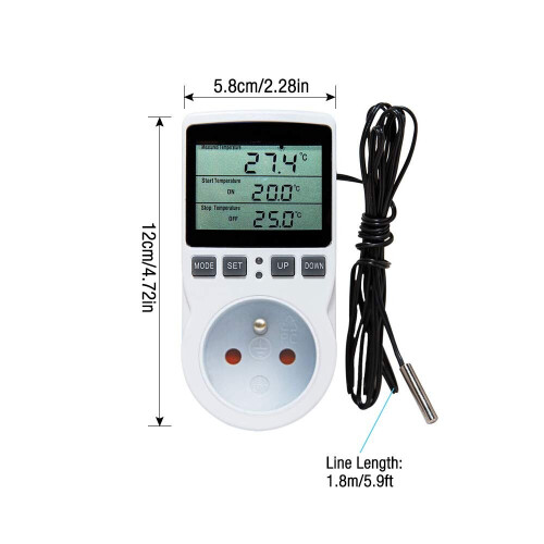 Hetang Yuese Digital Temperature Controller, Heating Cooling 1