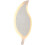 Applique murale Hetang Yuese, modèle simple à feuilles blanches Mi 3