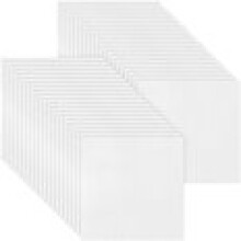 100 feuilles de papier sulfurisé pour micro-ondes, 7,6 x 7,6 cm, étagère en verre, t