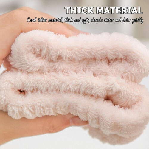 pcs face wash bracelets Microfiber Cuff Wristbands M 2