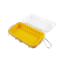 Sealed Waterproof Box Dustproof Storage Case for Hiking Boating Water Sports Black