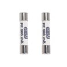 2x 1000V 500mA 6,3x32mm witte keramische zekering voor multimeter