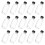 Glass Bottle Multipurpose Glass Bottle for Storage 15Pcs Small Containers 1