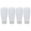 Gel Bottle Plastic Bottles for Storage 8Pcs White Cosmetic Containers 1