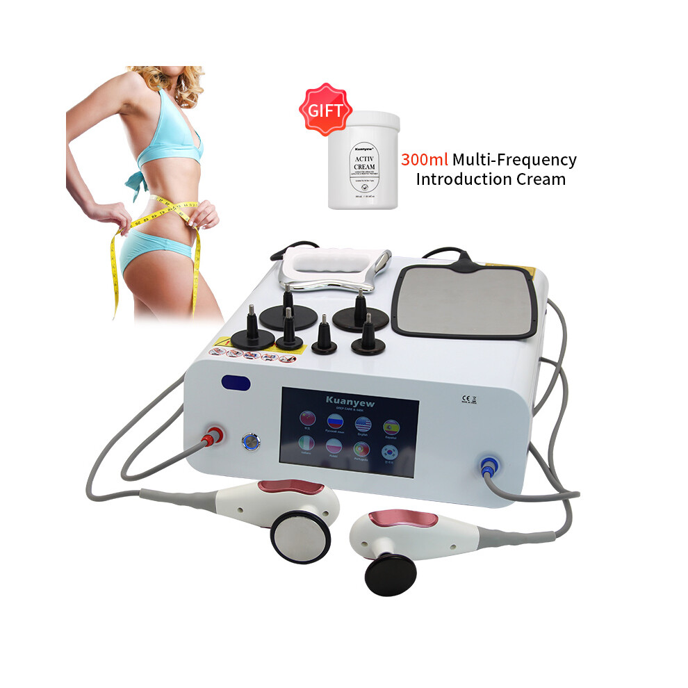 Stoyotu Profession Indiba 448Khz Physical Therapy Rf Cet Ret Thermotherapy Deep Warm Promote Lymphatic Circulation Lift Skin Slimming