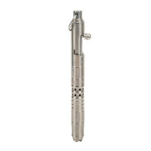 Stylo Ă bille en alliage de titane, stylo de poche portable pour un usage quotidien.