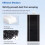 Compatible for  Deebot  2 Vacuum Parts Main Side Brush Filter Dust Bag Mop Cloth Replacement Accessories 7