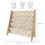 3 Sprouts - Kinderbibliothek Karomuster Beige - ELEMENTE FÜR KINDER 3