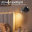 LED Rechargeable Wall Light Magnetic Wireless Spotlight 360 Touch Control Dimmable Lamp for Reading Study Home Lighting 5