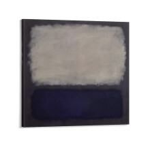 Mark Rothko Bleu et Gris 1962 Tableau sur toile 50 x 50 cm