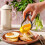 Silicone Egg Spatula with Ring 2-in-1 for Pancakes and 1