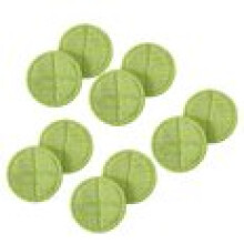 Lot de 10 lingettes de rechange pour balai serpillère électrique rotatif sans fil