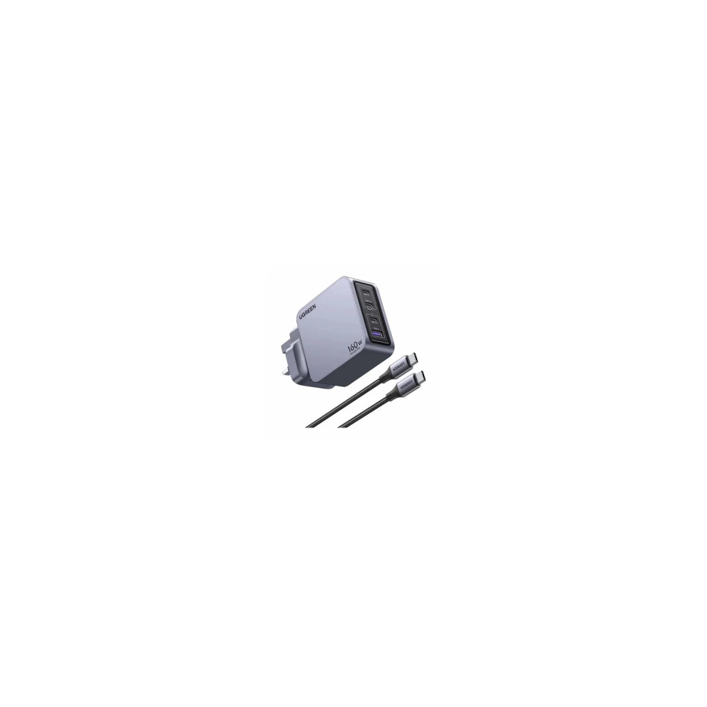 Ugreen Nexode Pro Universal Ac Fast Charging Indoor Grey/Silver 6941876228782