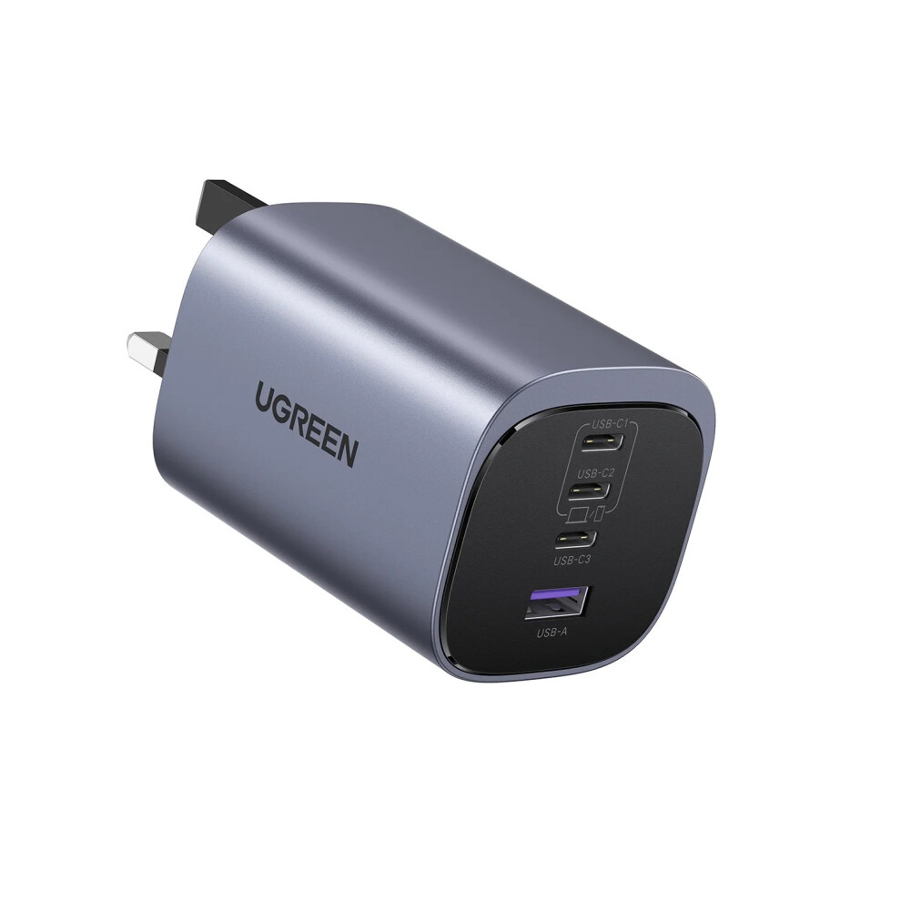 Ugreen 100W 4-Port Gan Charger Grey 45226 - Image 3