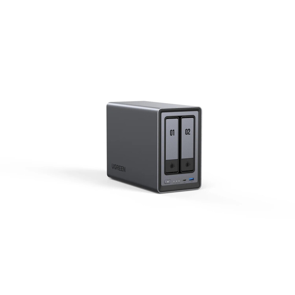 Ugreen Network Attached Dxp2800 Diskless Uk Nas Desktop Intel N N100 8 Gb Ddr5 0 Tb Ugos Pro 6941876222278