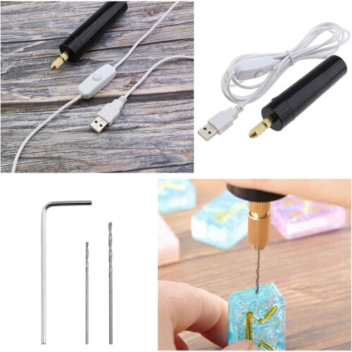 Σετ ηλεκτρικών τρυπανιών χειρός Hetang Yuese Mini USB για στρατιωτικά 1