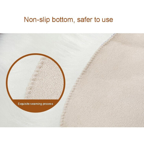 Hetang Yuese Στρογγυλό χαλί Shag Super Soft Touch 1
