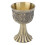 Service à thé turc de luxe, théière en bronze et 4