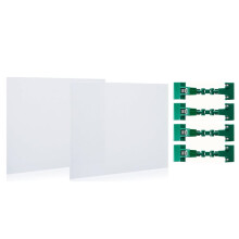 Clay Screen for Pottery Tool 34x9 Inch Protection Shield with Mechanical Clamp for Wheel