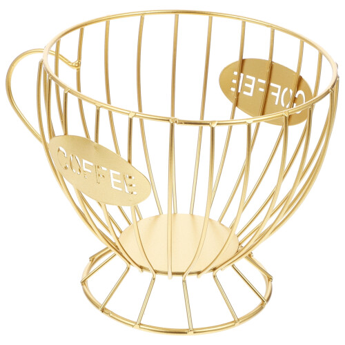 Coffee Capsule Holder Iron Cup-Shaped Organizer