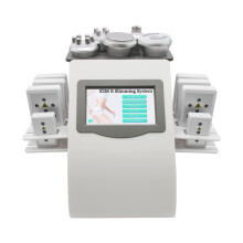 KIM8 6IN1 Ultrasound Cavitation 80KHZ Radio Frequency Instrument Burning Fat Massage for Shaping Tighten the Skin