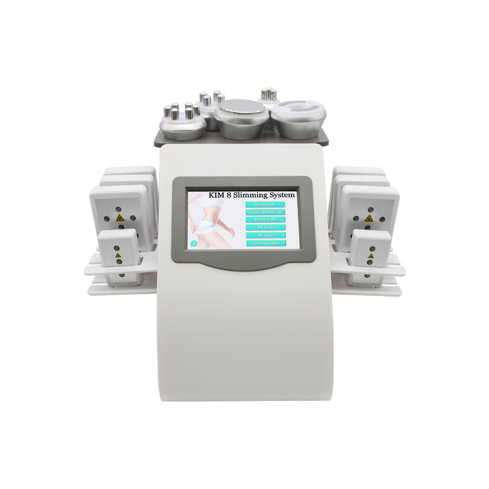 Stoyotu Kim8 6In1 Ultrasound Cavitation 80Khz Radio Frequency Instrument Burning Fat Massage For Shaping Tighten The Skin