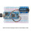 2 Set 0.91 Inch OLED Display Module 128x32 Monochrome I2C-STEMMA QT/QWIIC LCD Screen DIY Module 6