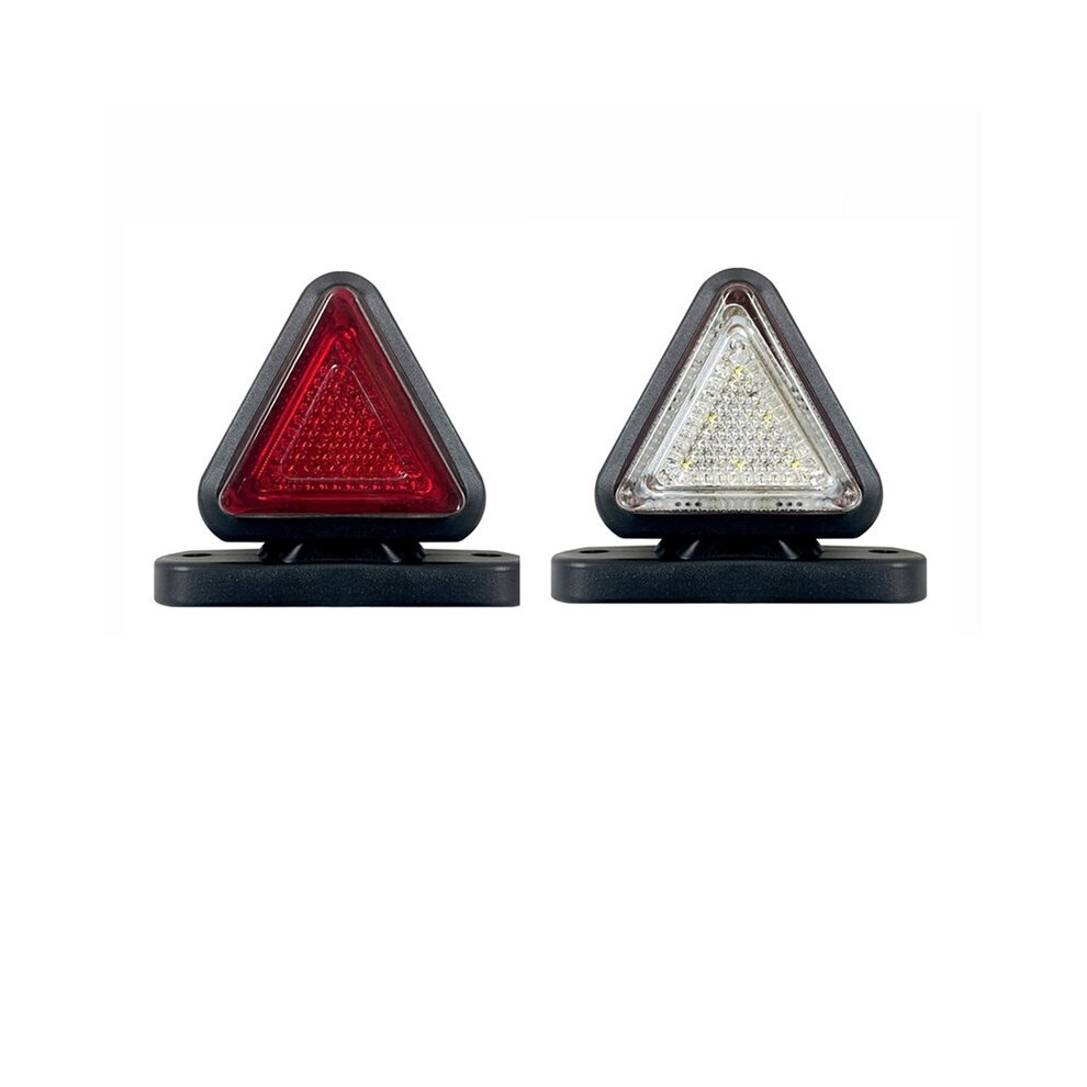 Double Faced Truck Led Side Triangle Brake Tail For Trailer Lorry Pickup Rv Light 4711907226252
