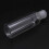 100MlClear Flip Top Cap Refillable Bottle Transparent Small Simple Empty Bottles 3