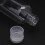 100MlClear Flip Top Cap Refillable Bottle Transparent Small Simple Empty Bottles 4