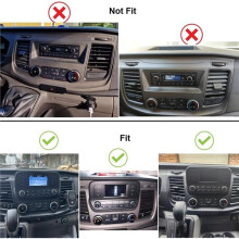 Autoradio-Frame voor Transit 350 2021 10 Inch 2DIN Dashboardmontagepaneel Frame Kit Accessoires