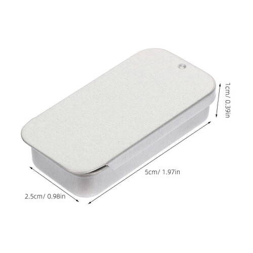 16Pcs Small Tinplate Boxes Push Lid Tinplate Boxes Perfume Balm Boxes Portable Candy Tins 1