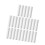 30pcs 5g DIY Empty Lip Balm Tubes Lip Pomade Storage Container Plastic Storage Tubes (White) 2