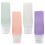 Refillable Travel Containers Shampoo Bottles Light Green Prevent Spills 4