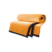 Harliver cotton waffle throw blanket orange 39x59 inch