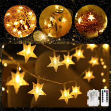 LED Bottle String Lights Battery-Powered 2M