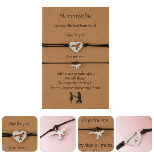 Eease dinosaur matchende armbåndssæt til mor og barn 2
