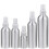 Portable Perfume Spray Bottle Hand Container Travel Use Silver Finish 150ML Refillable 5Pcs 4