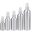 Portable Perfume Spray Bottle Hand Container Travel Use Silver Finish 150ML Refillable 5Pcs 2