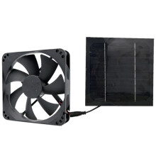 20W 12V Solarkollektor-Abluftventilator Mini