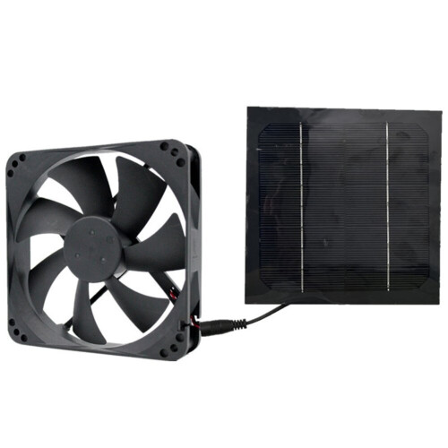 20W 12V Solarkollektor-Abluftventilator Mini